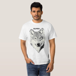 Alpha design T-shirt Homme de base
