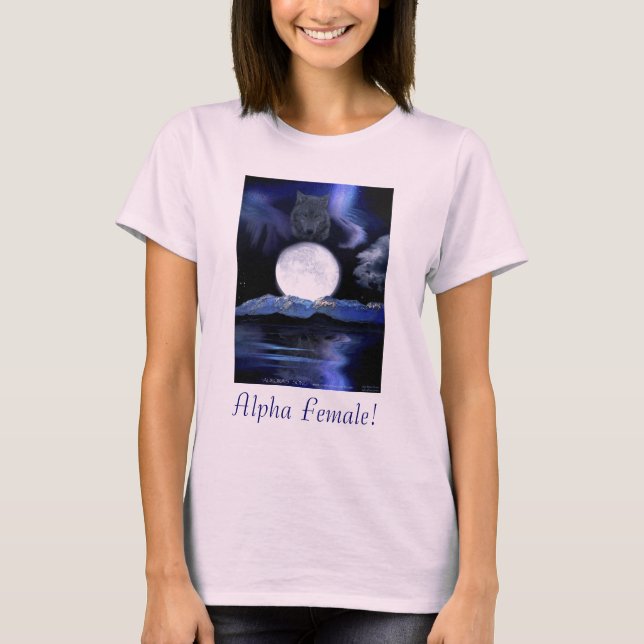 "Alpha Female ! V" Tops & Sweat - shirts à capuche (Devant)