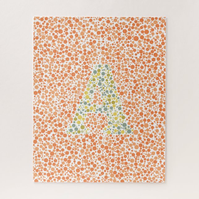 Alpha puzzle d'essai d'oeil (Vertical)