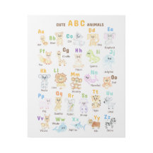 Alphabet Animal ABC Mets animaux
