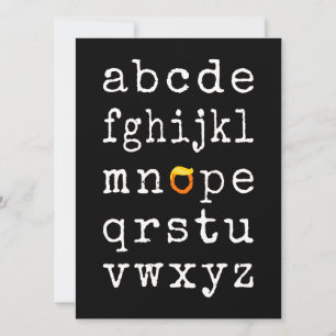Alphabet anti-Trump - Nope V