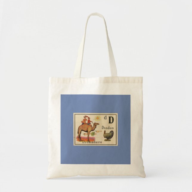 ALPHABET de FRANÇAIS de sac fourre-tout (Devant)
