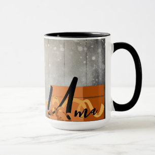 Alphabet de Noël Personnalisable Mug