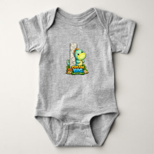 Alphabet Dino “I” Body Bébé Jersey 👶💚