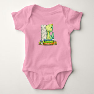 Alphabet Dino “L” Baby Jersey Body 👶✨