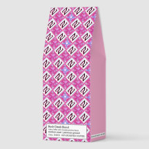 Alphabet Géométrique Rose Chic Initiale N