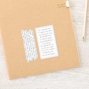 Alphabet grec éducatif / Stickers lettre grecque