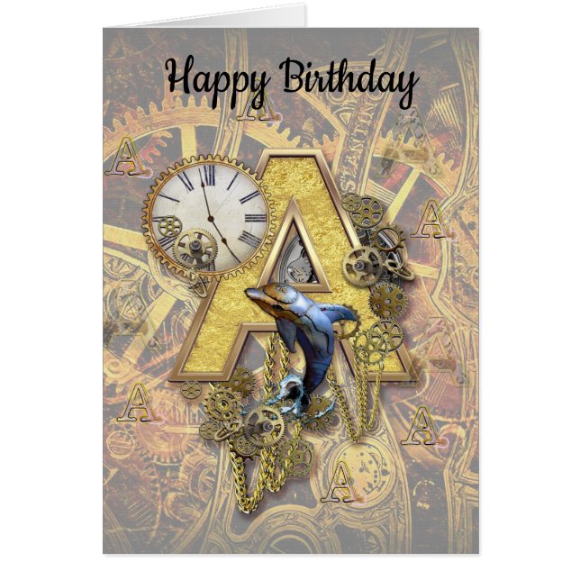 Alphabet, Monogramme A (Devant)