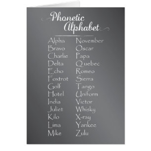 Alphabet phonétique Élève-stagiaire ou Chaleur d'e