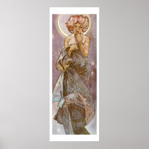Alphone Mucha ~ The Moon 1902 Poster