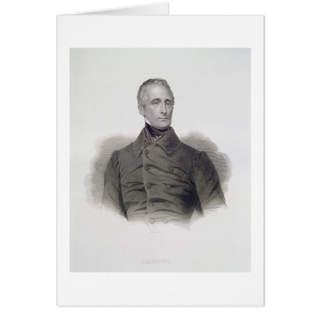 Alphonse de Lamartine, gravée par Pierre Pelée (1 (Devant)