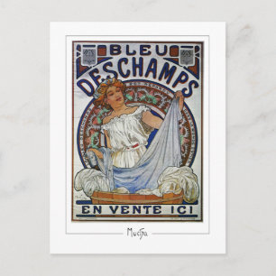 Alphonse Mucha #11 - Carte postale d'art fin