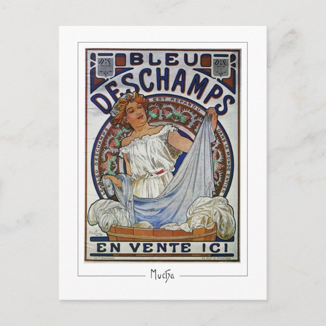 Alphonse Mucha #11 - Carte postale d'art fin (Devant)