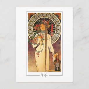 Alphonse Mucha #134 - Carte postale d'art fin