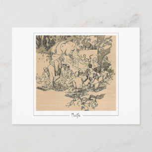 Alphonse Mucha #143 - Carte postale d'art fin