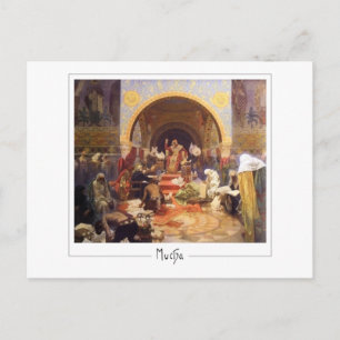 Alphonse Mucha #150 - Carte postale d'art fin