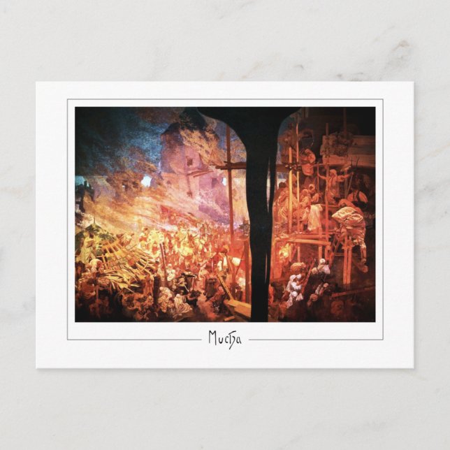 Alphonse Mucha #159 - Carte postale d'art fin (Devant)
