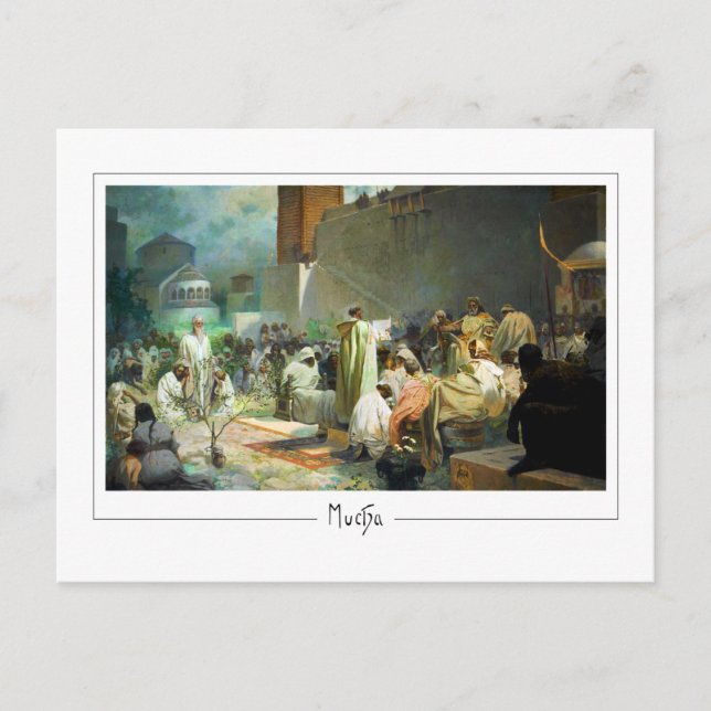 Alphonse Mucha #164 - Carte postale d'art fin (Devant)