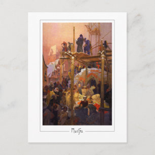 Alphonse Mucha #187 - Carte postale d'art fin
