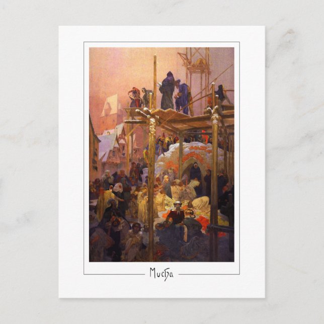 Alphonse Mucha #187 - Carte postale d'art fin (Devant)
