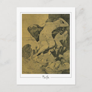 Alphonse Mucha #242 - Carte postale d'art fin