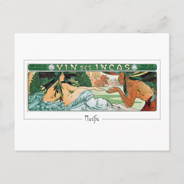 Alphonse Mucha #273 - Carte postale d'art fin (Devant)