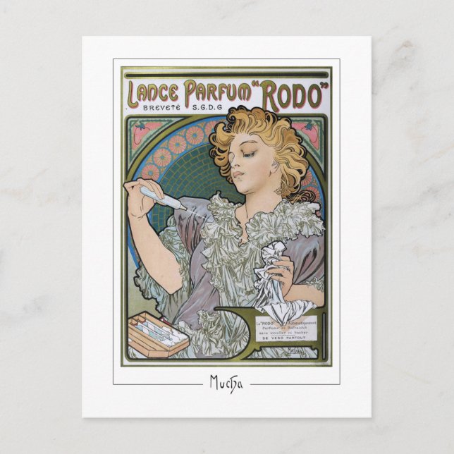 Alphonse Mucha #2 - Carte postale d'art fin (Devant)