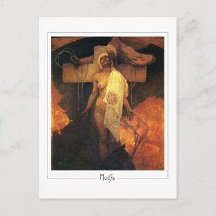 Alphonse Mucha #305 - Carte postale d'art fin