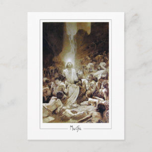 Alphonse Mucha #31 - Carte postale d'art fin