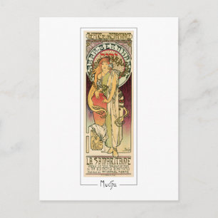 Alphonse Mucha #329 - Carte postale d'art fin