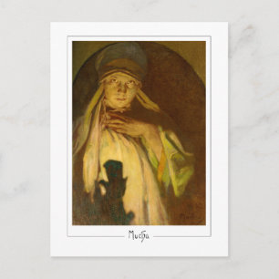 Alphonse Mucha #334 - Carte postale d'art fin