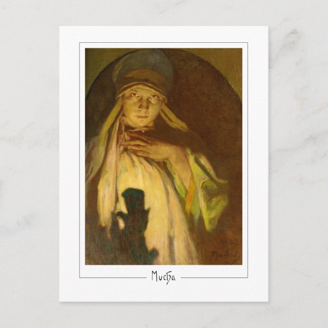 Alphonse Mucha #334 - Carte postale d'art fin (Devant)