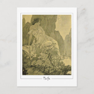 Alphonse Mucha #335 - Carte postale d'art fin