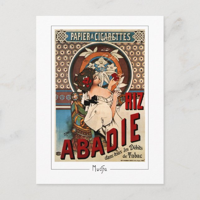 Alphonse Mucha #339 - Carte postale d'art fin (Devant)