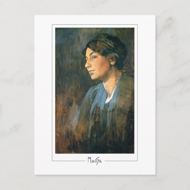 Alphonse Mucha #368 - Carte postale d'art fin (Devant)