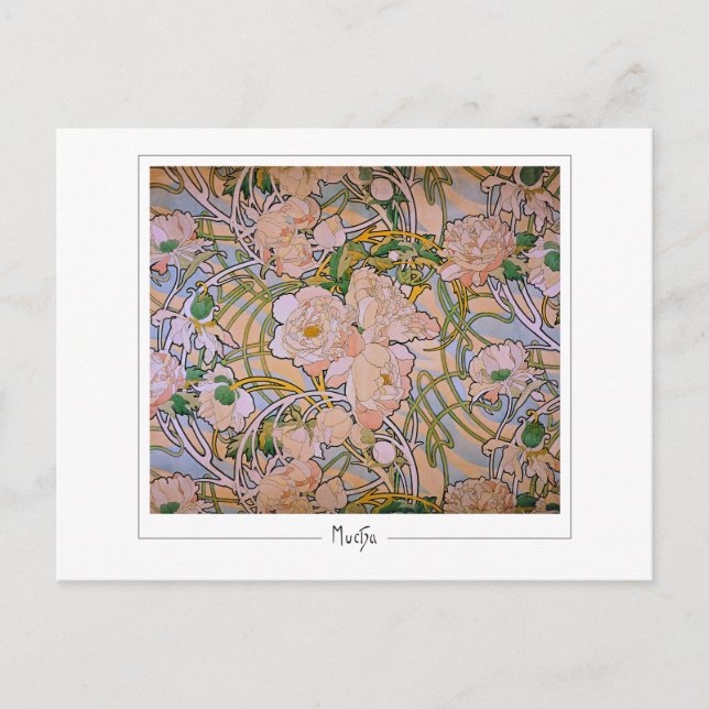 Alphonse Mucha #3 - Carte postale d'art fin (Devant)