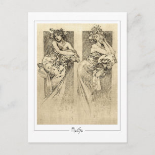 Alphonse Mucha #49 - Carte postale Art