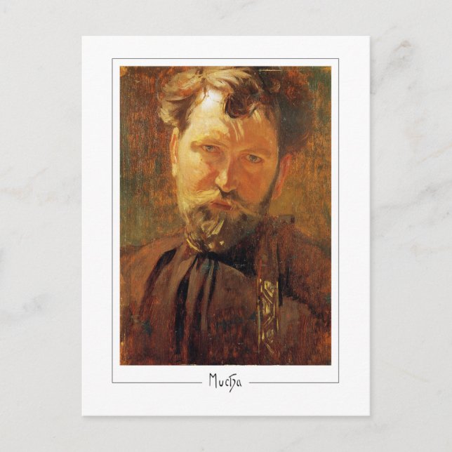 Alphonse Mucha #4 - Carte postale d'art fin (Devant)