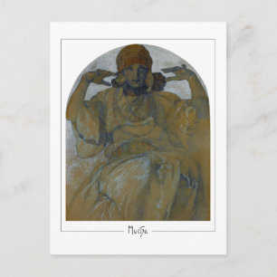Alphonse Mucha #62 - Carte postale d'art fin