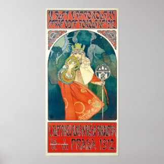 Alphonse Mucha 6th Sokol Festival, 1912 Poster