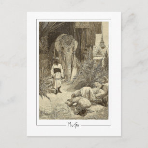 Alphonse Mucha #75 - Carte postale d'art fin