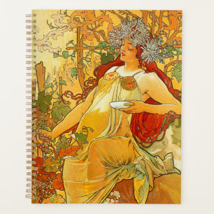 Alphonse Mucha Art Nouveau Automne