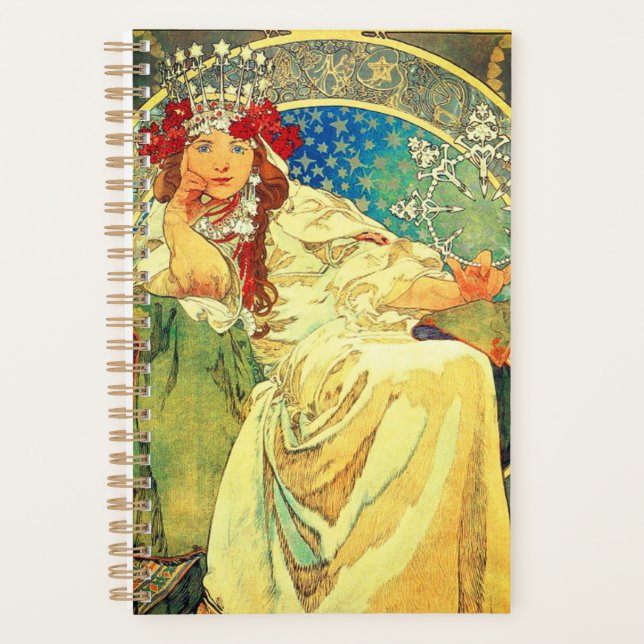 Alphonse Mucha Art Nouveau Princesse Hyacinth (Devant)