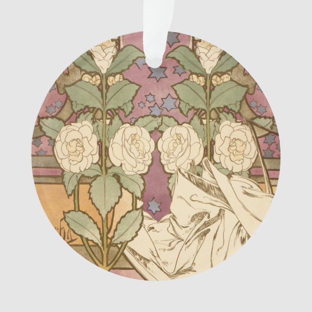 Alphonse Mucha Étoiles Élégantes Art Nouveau Camél (devant)