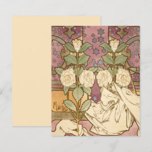 Alphonse Mucha Étoiles Élégantes Art Nouveau Camél