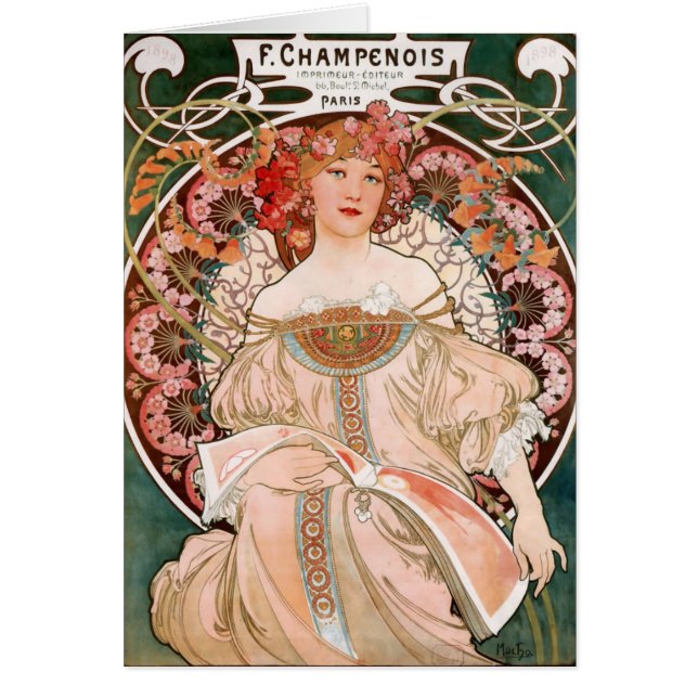 Alphonse Mucha F. Champenois (Devant)