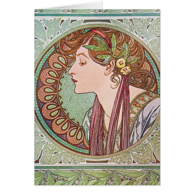 Alphonse Mucha Goddess Art (Devant)