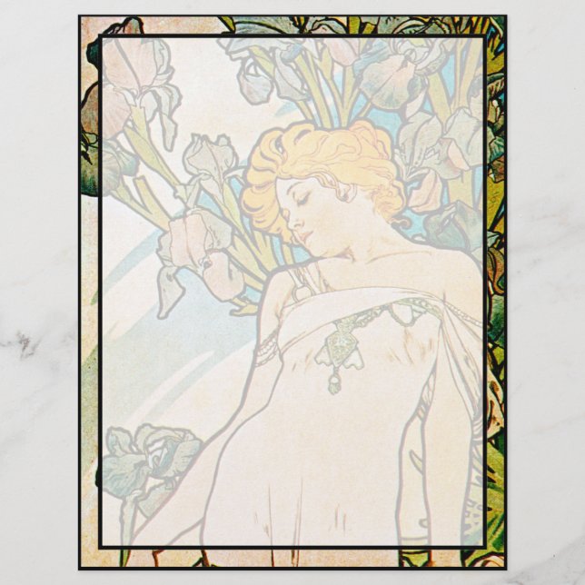 Alphonse Mucha - Iris WB (Devant)