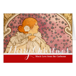 Alphonse Mucha La Dame Aux Camelias : Art Nouveau 