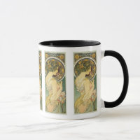 Alphonse Mucha ~ La Primevere Mug